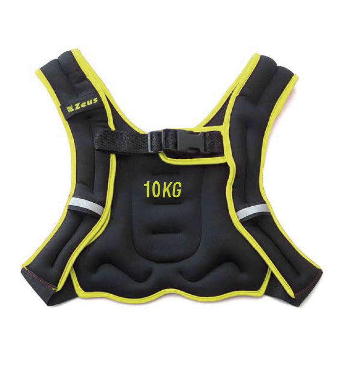 GIUBBOTTO ZAVORRATO 10 KG ZEUS SPORT MILITARE PROVE FISICHE