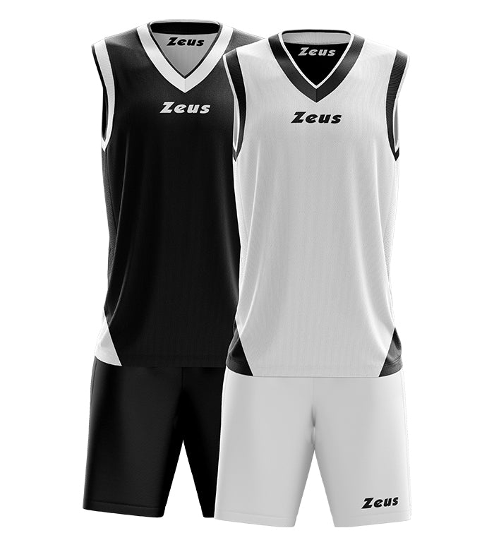 KIT DOBLO' BASKET REVERSIBILE UOMO ZEUS SPORT