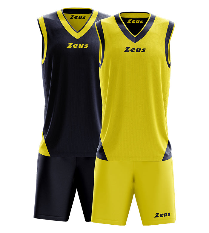 KIT DOBLO' BASKET REVERSIBILE UOMO ZEUS SPORT