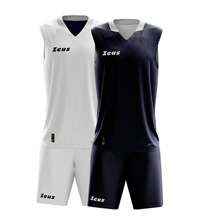 KIT DOBLO NEW BASKET REVERSIBILE UOMO ZEUS SPORT
