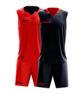 KIT DOBLO NEW BASKET REVERSIBILE UOMO ZEUS SPORT