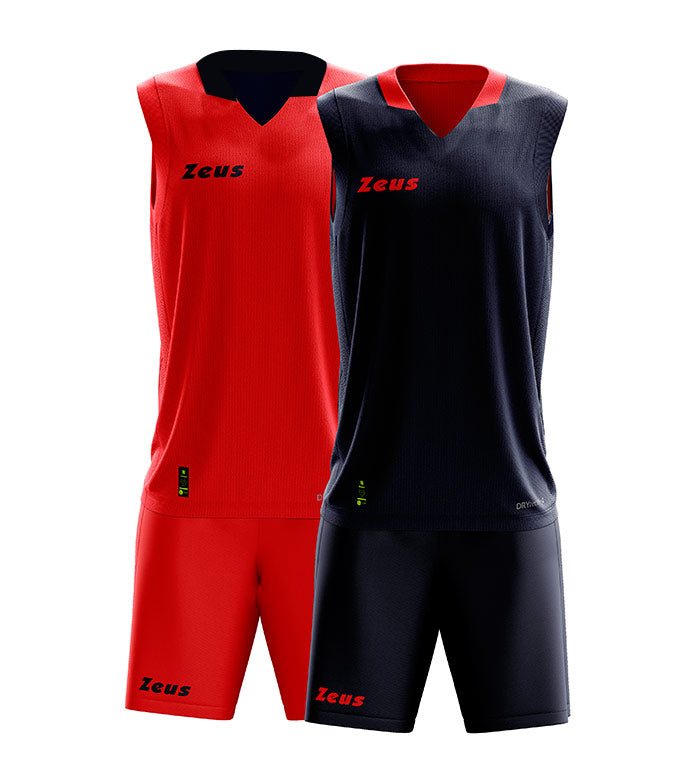 KIT DOBLO NEW BASKET REVERSIBILE UOMO ZEUS SPORT