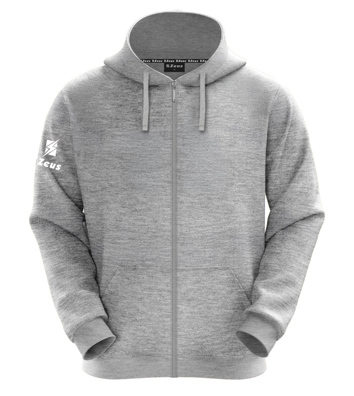 FELPA BASIC ZIP+CAPPUCCIO RELAX RAPPRESENTANZA ZEUS