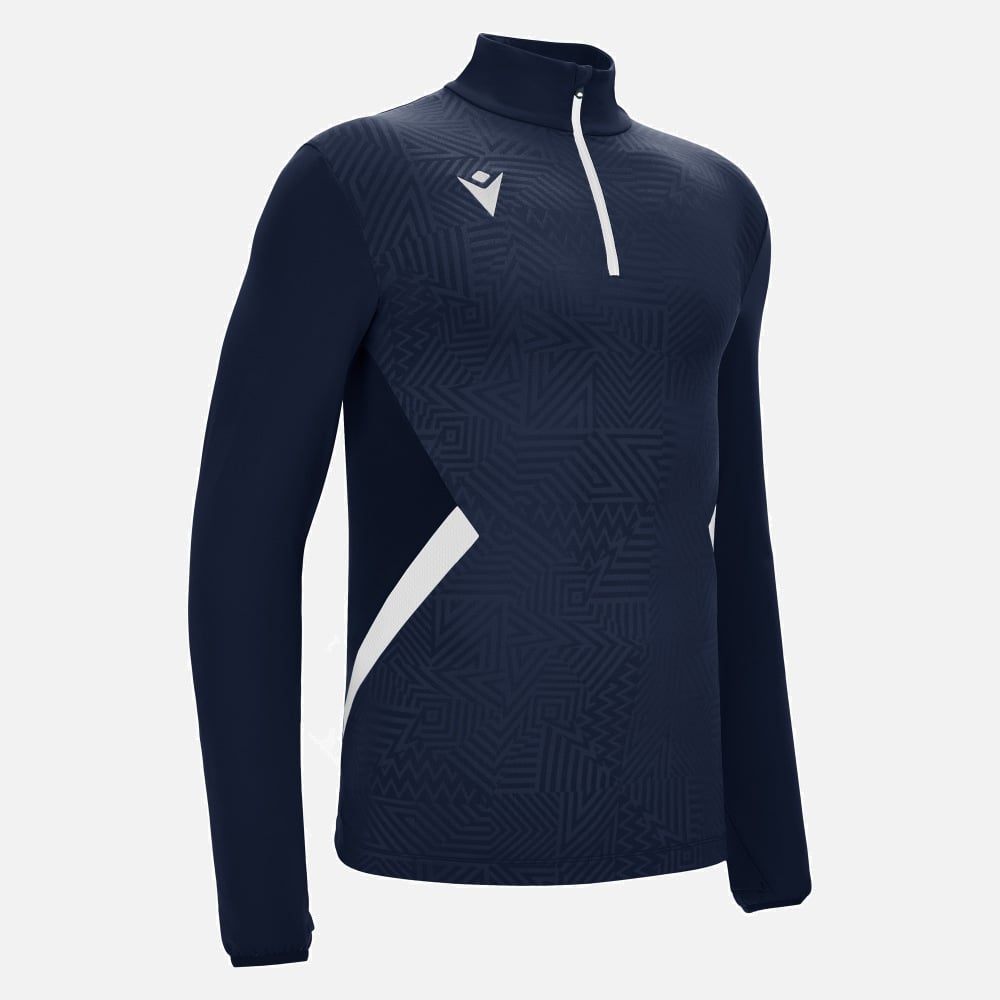 FRASER  Felpa Allenamento Macron Mezza Zip