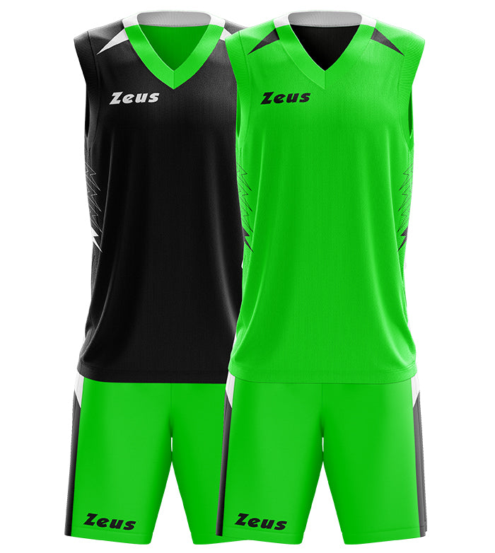KIT JAM BASKET REVERSIBILEUOMO ZEUS SPORT