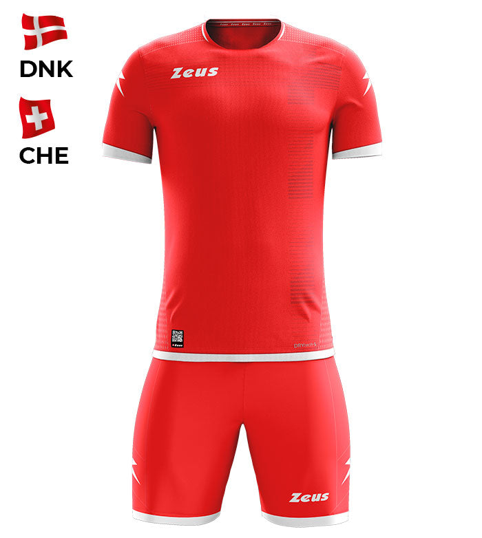 KIT MUNDIAL DANIMARCA - SVIZZERA  ZEUS COMPLETI CALCIO