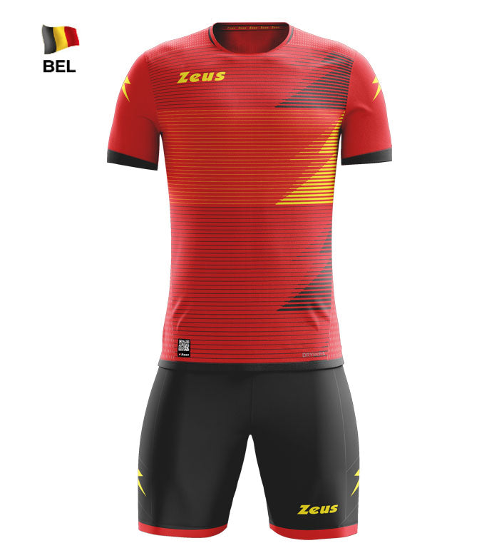 KIT MUNDIAL  BELGIO  ZEUS COMPLETI CALCIO