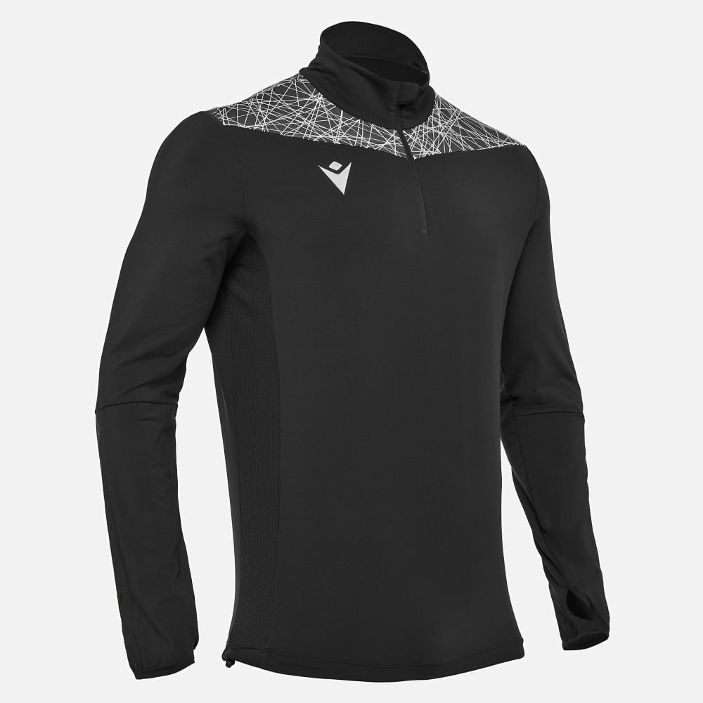 Tiber 1/4 zip maglia Felpa Allenamento Macron Mezza Zip