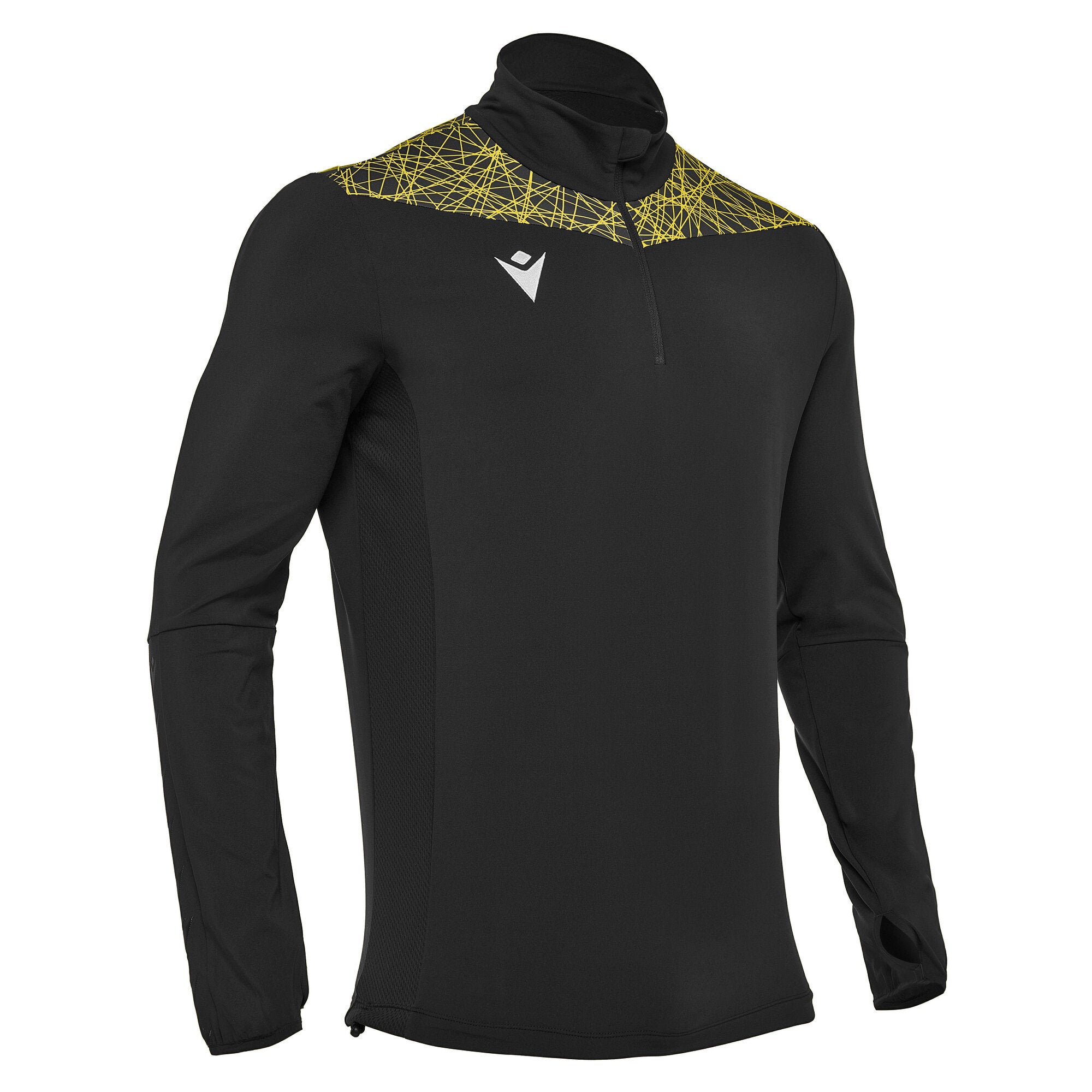 Tiber 1/4 zip maglia Felpa Allenamento Macron Mezza Zip