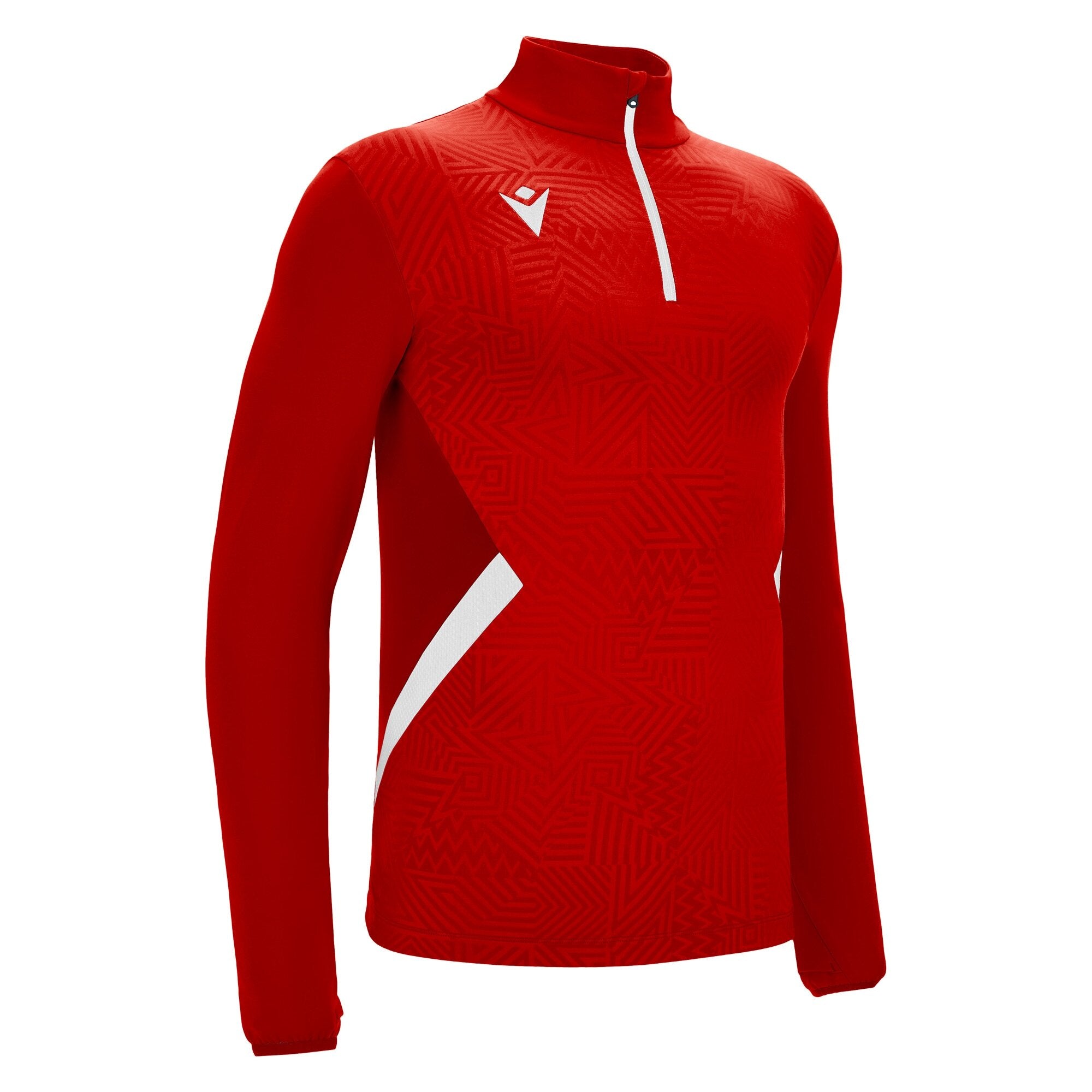 FRASER  Felpa Allenamento Macron Mezza Zip