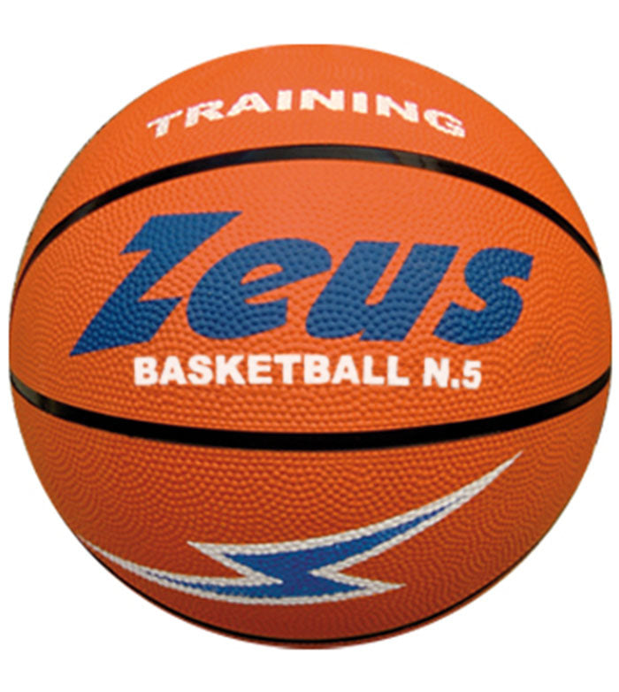 PALLONE BASKET GOMMA 5 ZEUS SPORT ATTREZZATURA