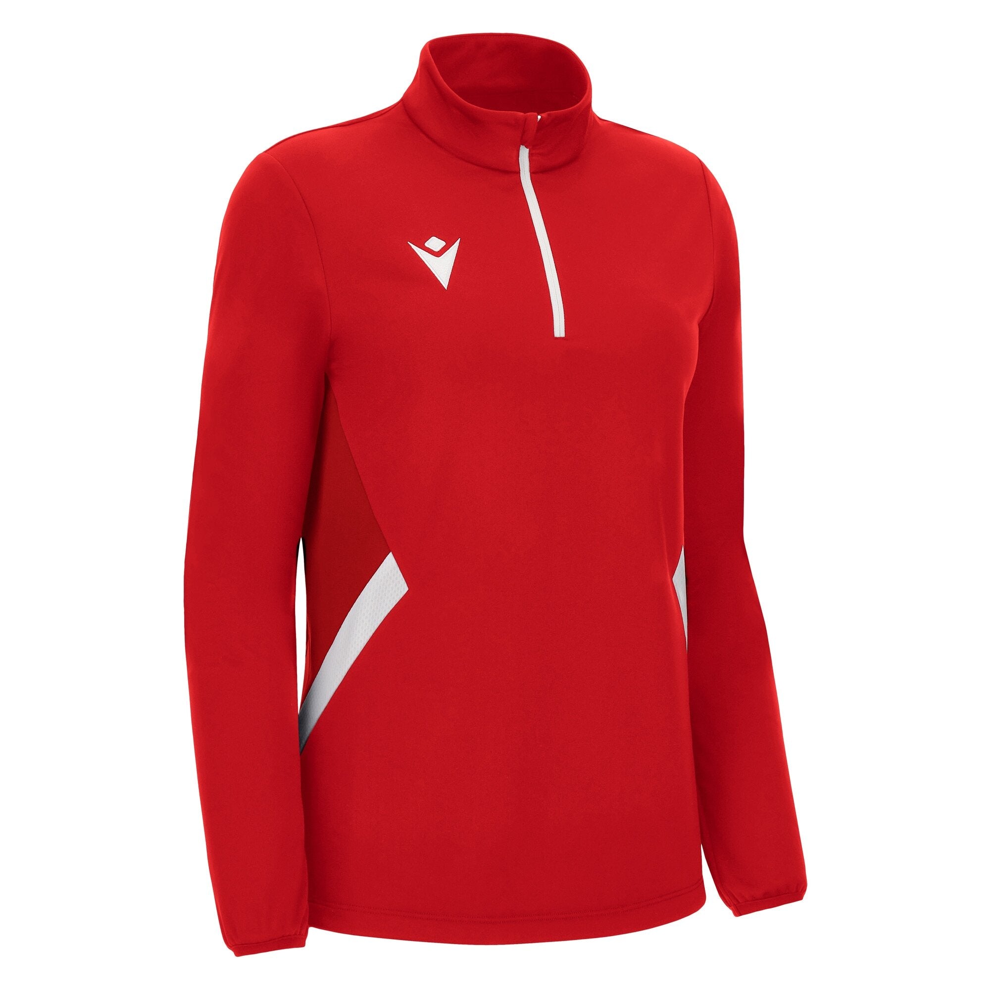 Maira 1/4 zip maglia Allenamento Femminile Macron Mezza Zip Donna