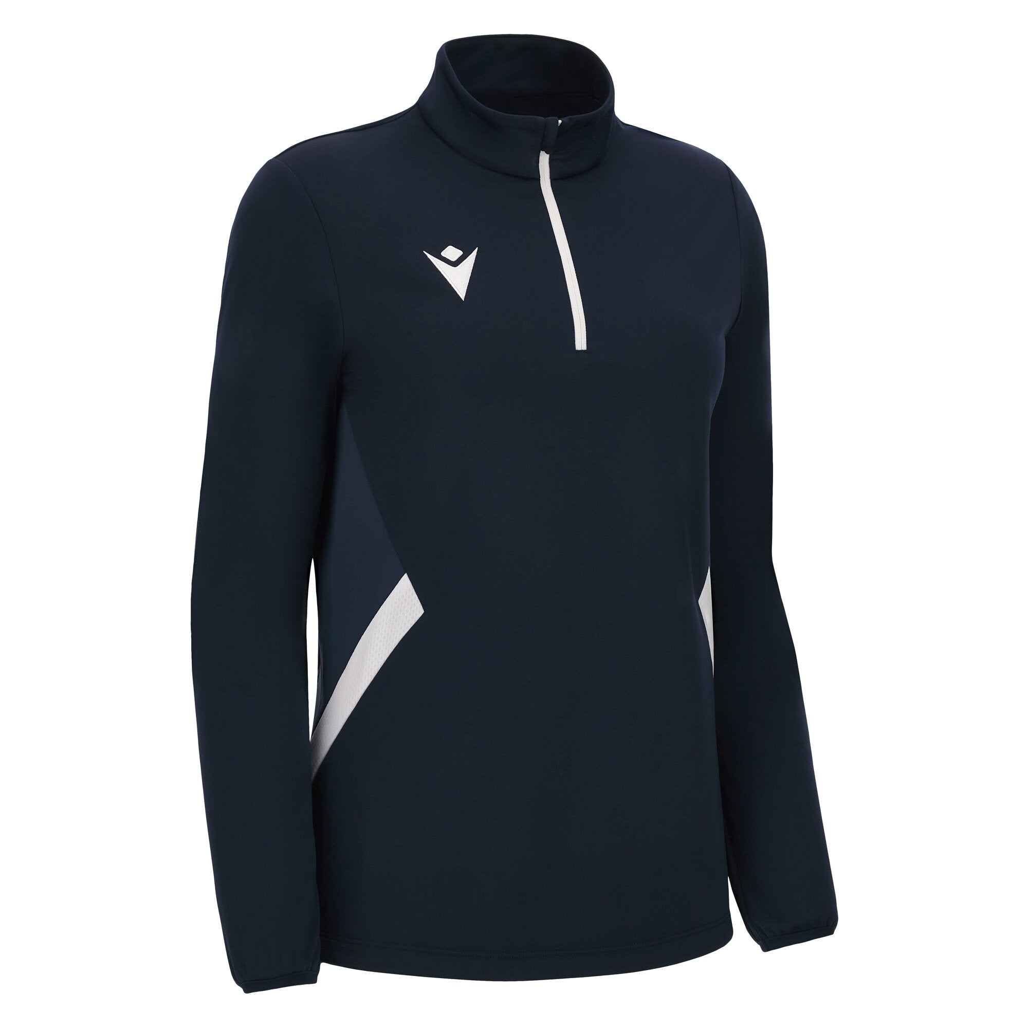 Maira 1/4 zip maglia Allenamento Femminile Macron Mezza Zip Donna