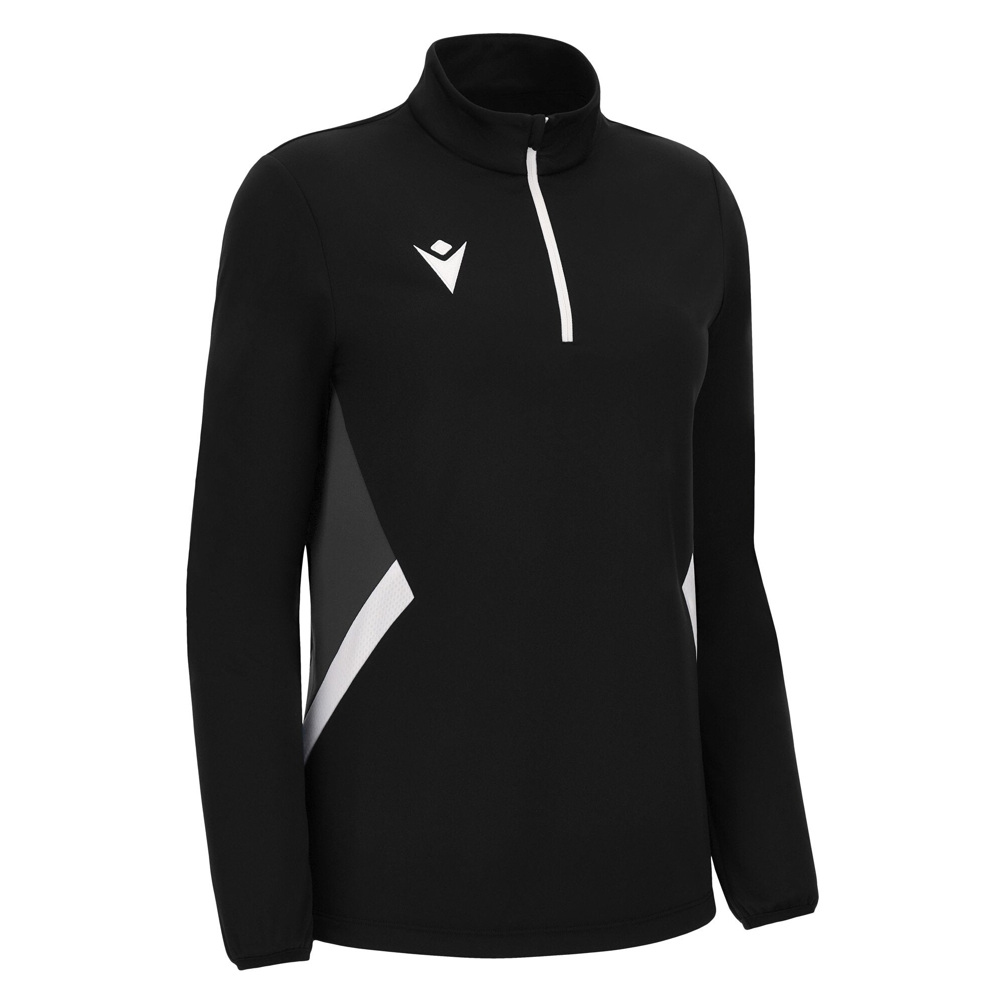 Maira 1/4 zip maglia Allenamento Femminile Macron Mezza Zip Donna