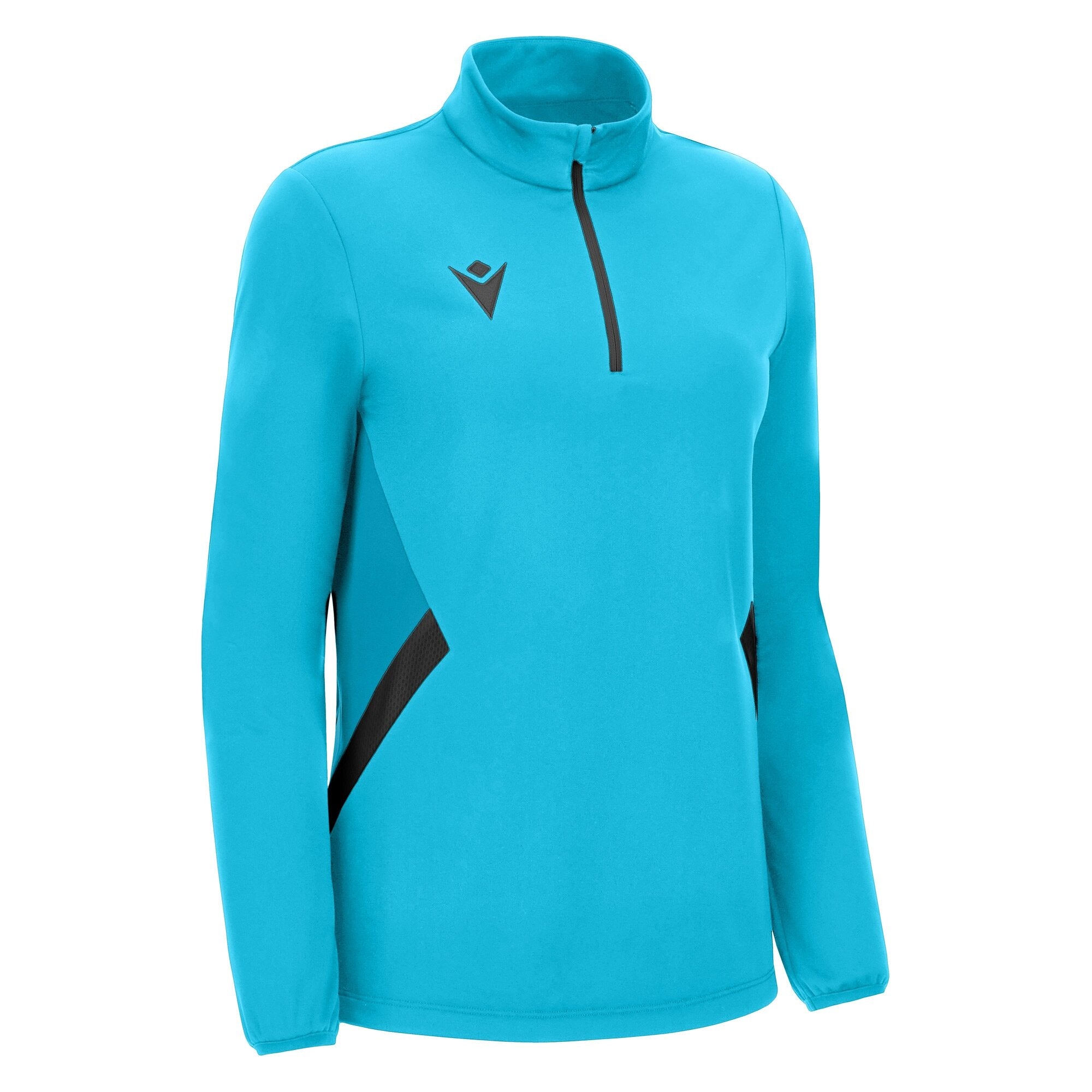 Maira 1/4 zip maglia Allenamento Femminile Macron Mezza Zip Donna