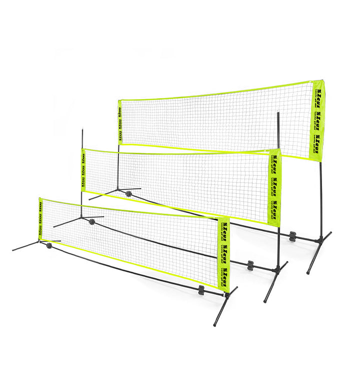 SOCCER TENNIS+VOLLEY+BADMINTON SET ZEUS SPORT ATTREZZATURA