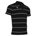 Flamenco polo Macron Striped cotton jersey polo shirt
