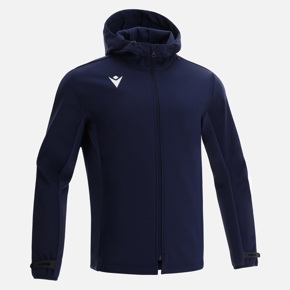 Giacca in soft-shell con cappuccio Himalaya Macron