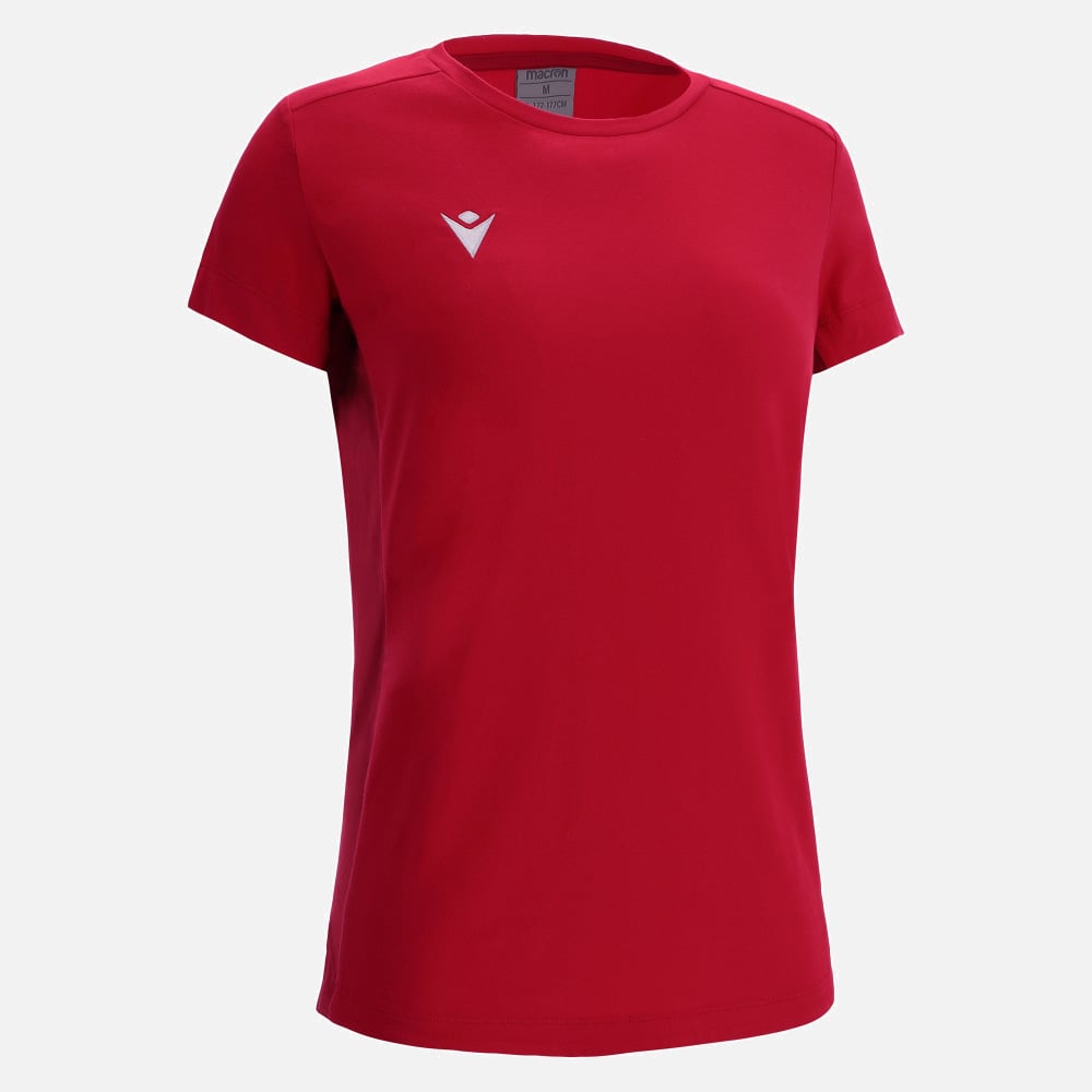 T-shirt da donna in cotone Lute Macron