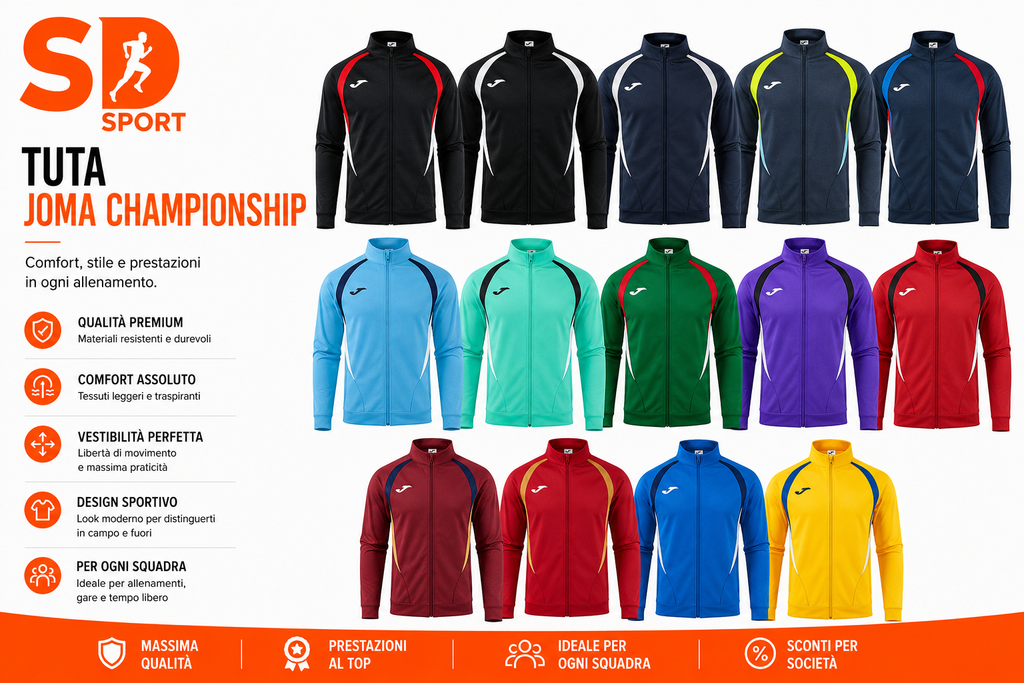 Giacca - Pantalone Championship 20 RICHIEDI PREVENTIVO