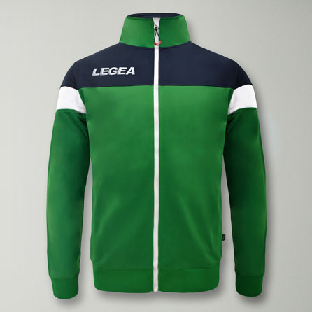 GIACCA BOLIVIA FULL ZIP LEGEA M1152 PASSEGGIO RAPPRESENTANZA CALCIO SPORT