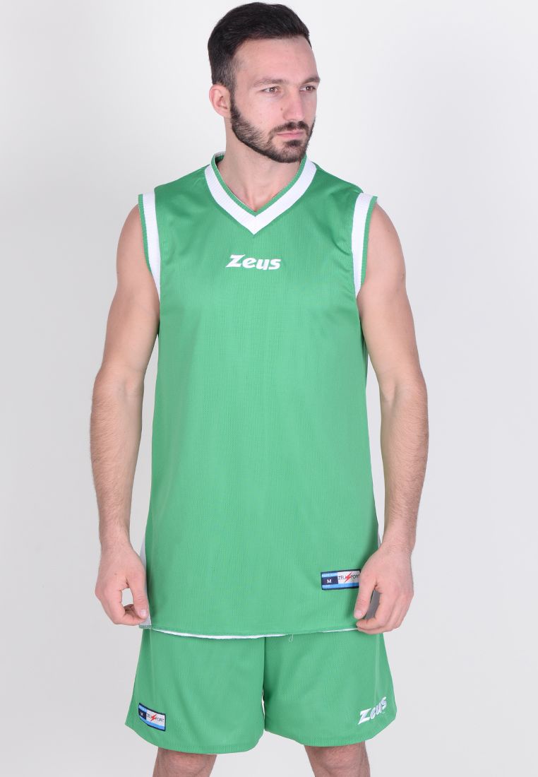 KIT DOBLO' BASKET REVERSIBILE UOMO ZEUS SPORT
