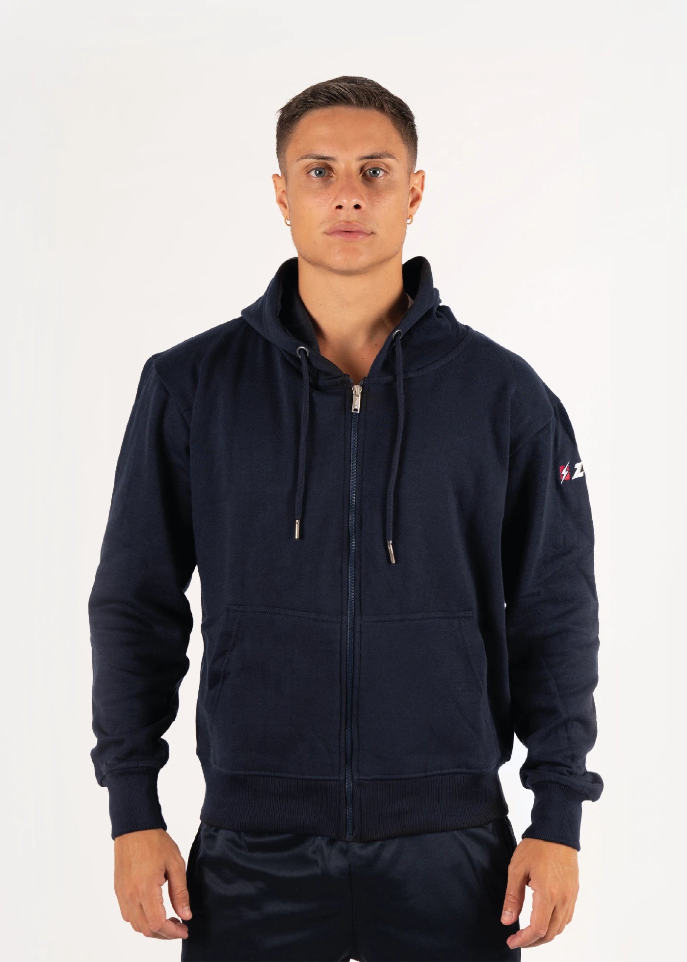 FELPA ULTRA C/ZIP  ZEUS SPORT FELPA CON ZIP E CON CAPPUCCIO