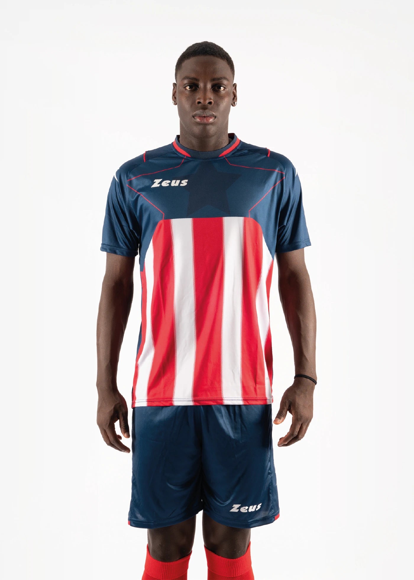 KIT HERO CAPITAN AMERICA   ZEUS SPORT NEW COMPLETINO