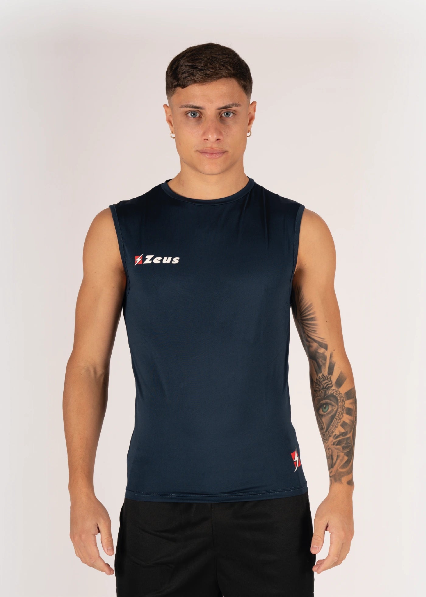 MAGLIA SMANICATO FISIKO ZEUS SPORT CALCIO CALCETTO TRAINING ALLENAMENTO