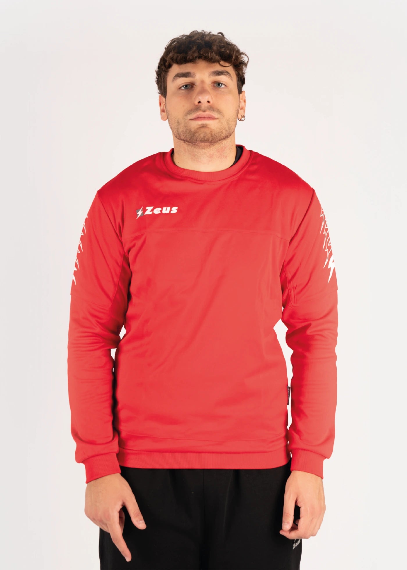 MAGLIA GIROCOLLO FELPA ENEA  CALCIO ZEUS SPORT