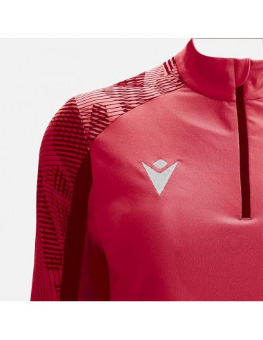 Dora 1/4 zip maglia  Felpa Allenamento Macron Femminile