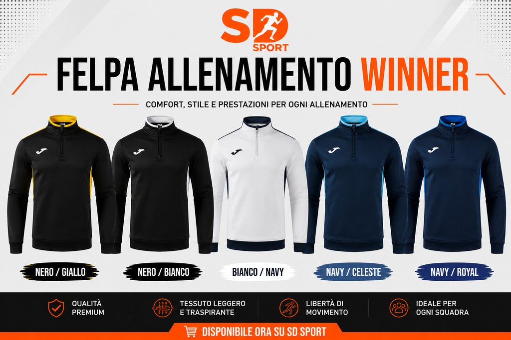 Felpa Allenamento Winner V Joma RICHIEDI PREVENTIVO