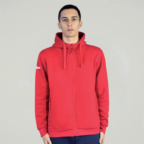 FELPA SARAJEVO HOOD FULL ZIP  LEGEA M1146 CON CAPPUCCIO WINTER INVERNO RELAX LINE