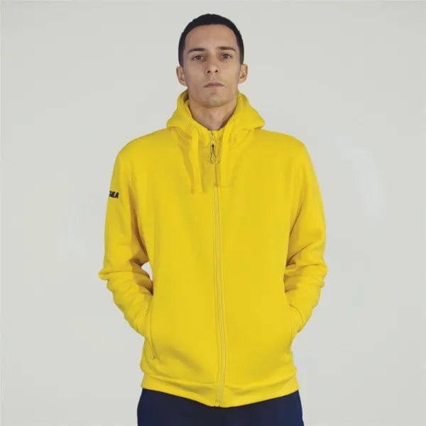 FELPA SARAJEVO HOOD FULL ZIP  LEGEA M1146 CON CAPPUCCIO WINTER INVERNO RELAX LINE