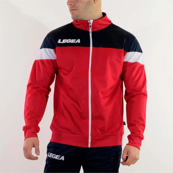 GIACCA BOLIVIA FULL ZIP LEGEA M1152 PASSEGGIO RAPPRESENTANZA CALCIO SPORT