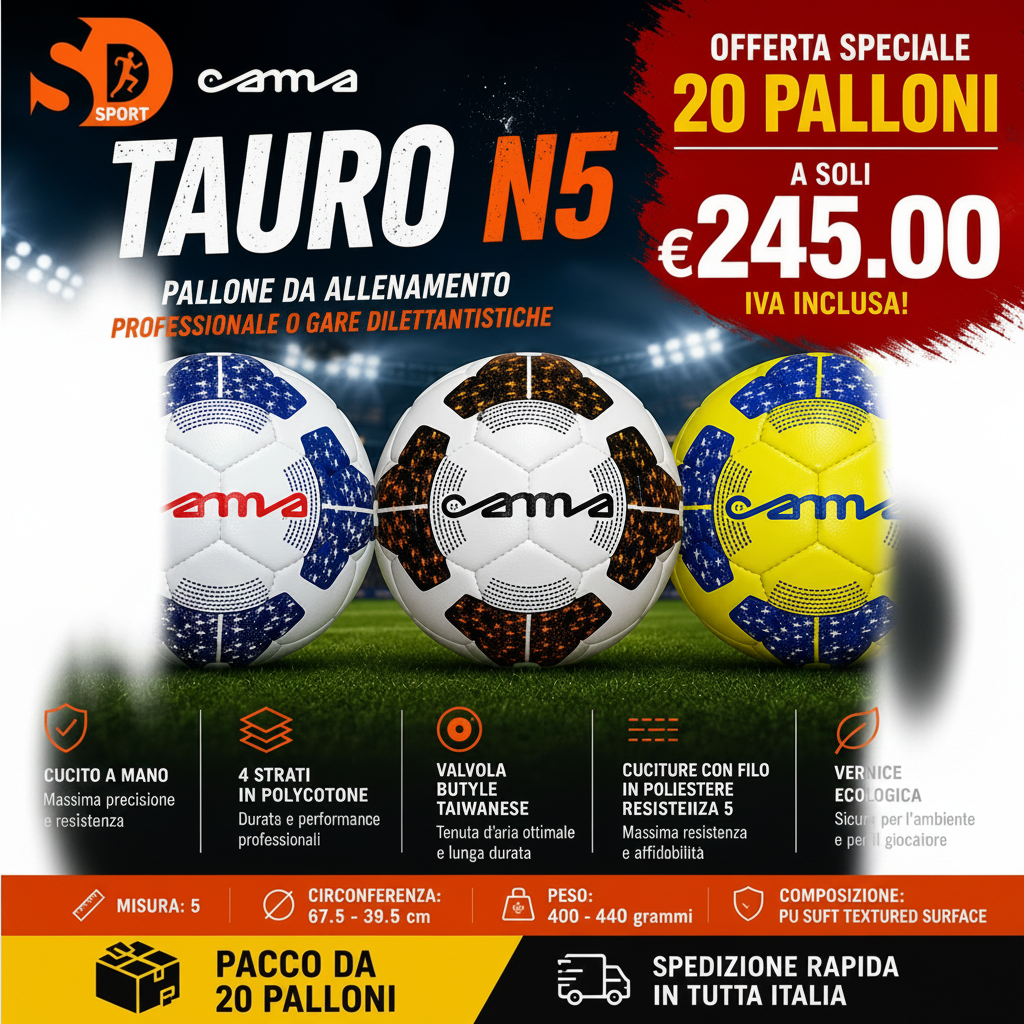 Pallone Tauro - Set da 20